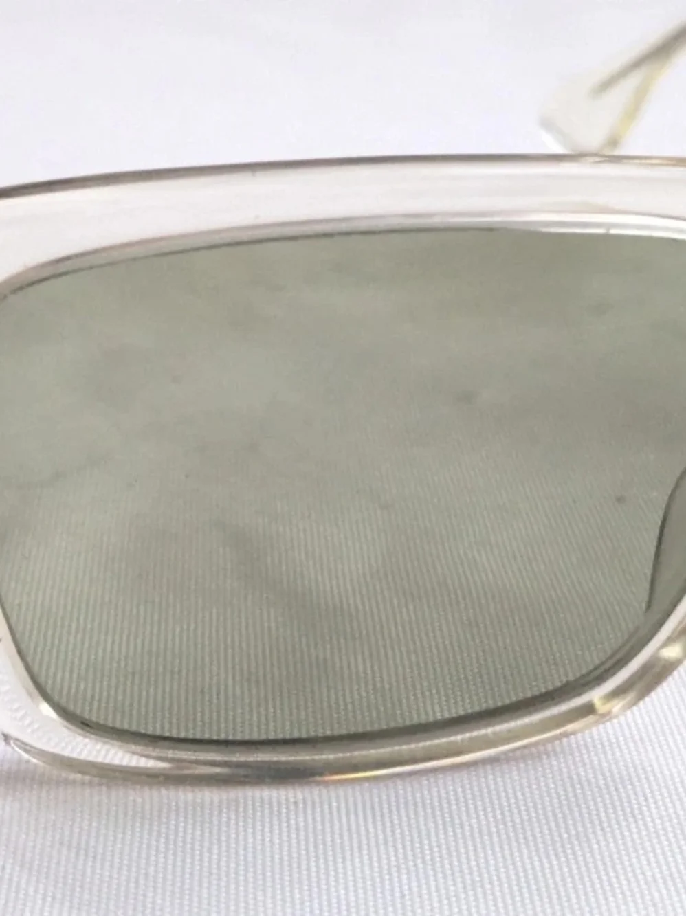 Chrome Hearts G Money Sunglasses Green Clear Rectangle